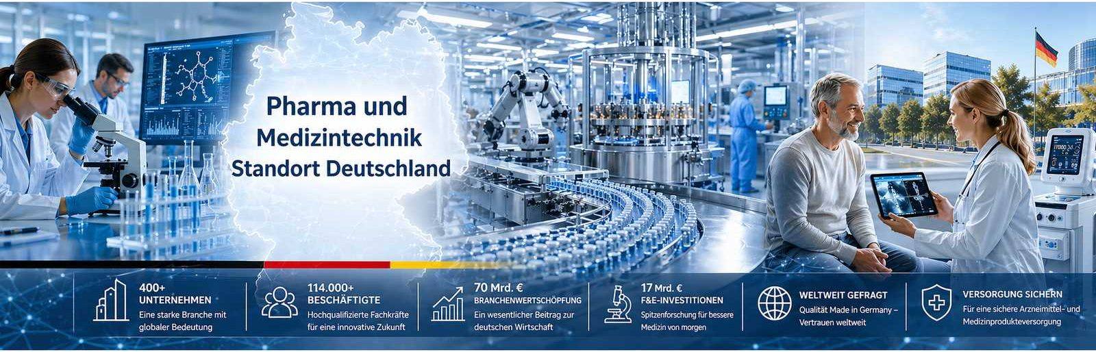 Pharma und Medizintechnik Standort Deutschland